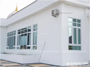 Pintu Jendela Kusen UPVC - Projek Gedung PCC Sigli (Kamaju UPVC Banda Aceh)