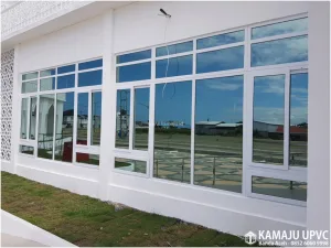 Pintu Jendela Kusen UPVC - Projek Gedung PCC Sigli (Kamaju UPVC Banda Aceh)