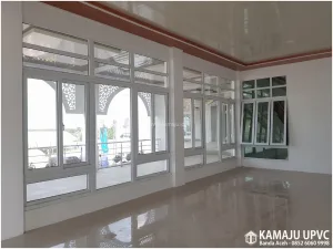 Pintu Jendela Kusen UPVC - Projek Gedung PCC Sigli (Kamaju UPVC Banda Aceh)