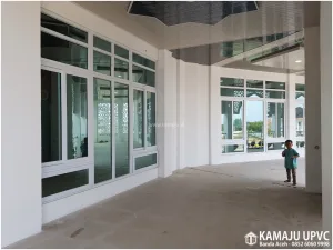 Pintu Jendela Kusen UPVC - Projek Gedung PCC Sigli (Kamaju UPVC Banda Aceh)
