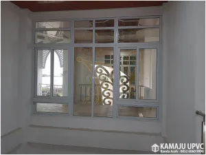 Pintu Jendela Kusen UPVC - Projek Gedung PCC Sigli (Kamaju UPVC Banda Aceh)