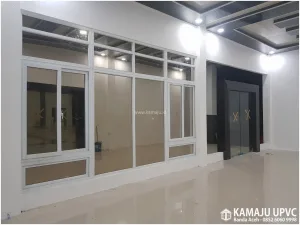 Pintu Jendela Kusen UPVC - Projek Gedung PCC Sigli (Kamaju UPVC Banda Aceh)